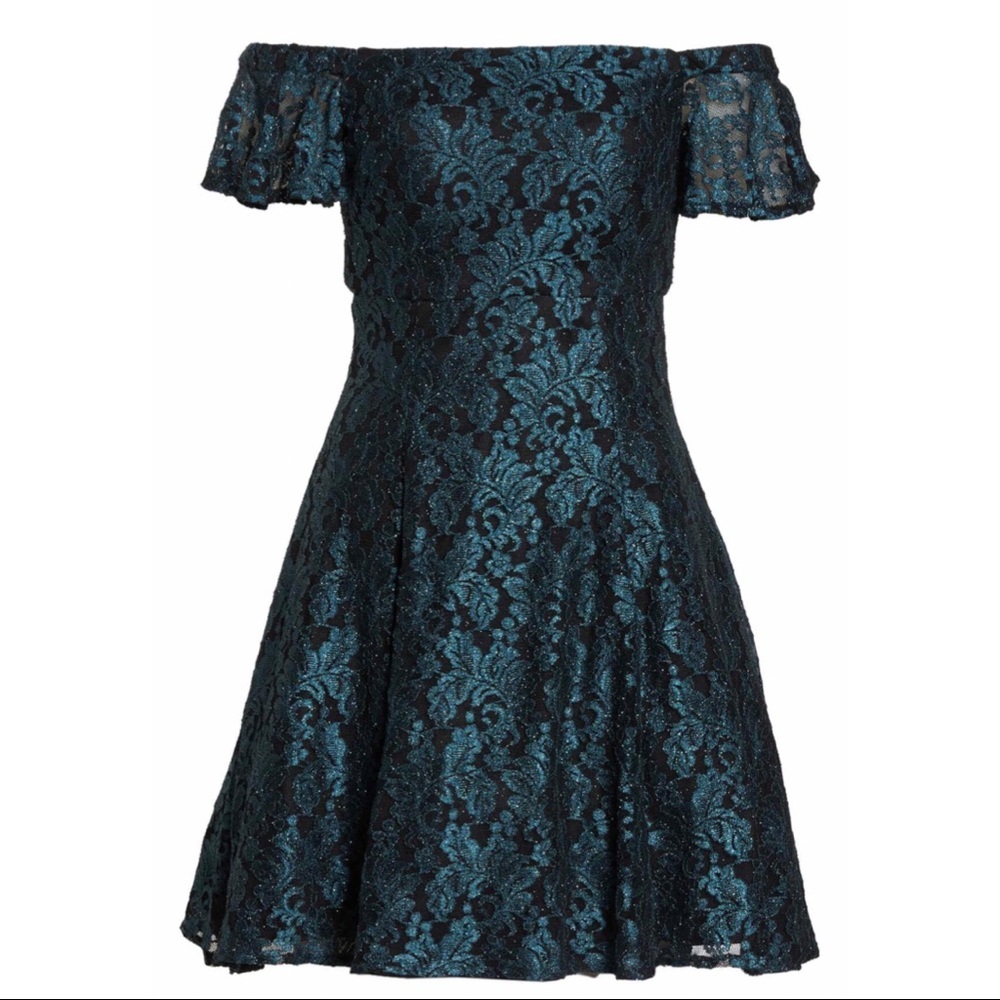 Morgan & Co. Spruce Sparkling Dress